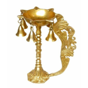 Brass Aarti Diya Stand