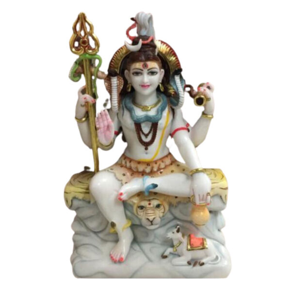 Lord Shiva Marble Statue