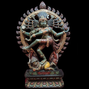 Nataraja Dancing Wooden Statue