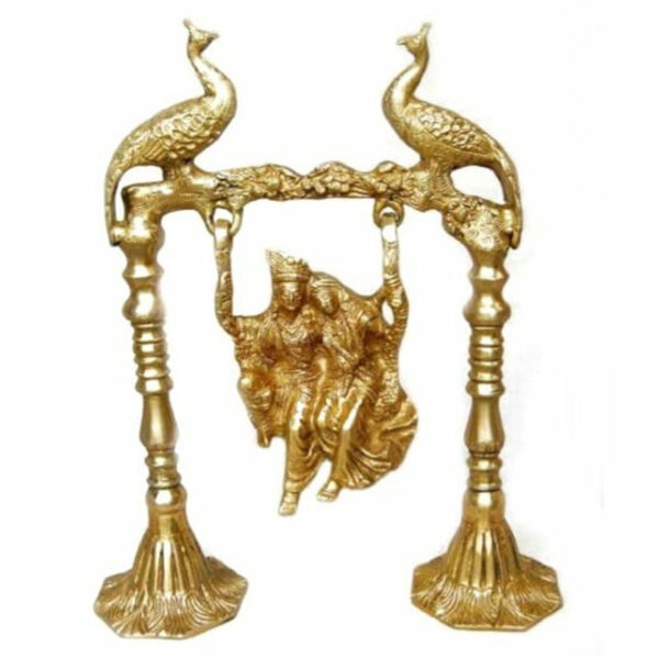 RadhaKrishna Brass Jhula