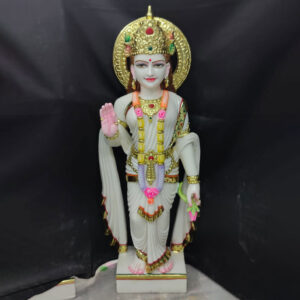 White Marble Lord Vishnu